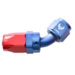 Compression Swivel Hose End -06 | 45°