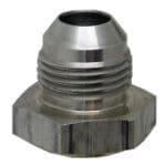 Weld Bung Male Hex Base -03 | 3/8 x 24 Al