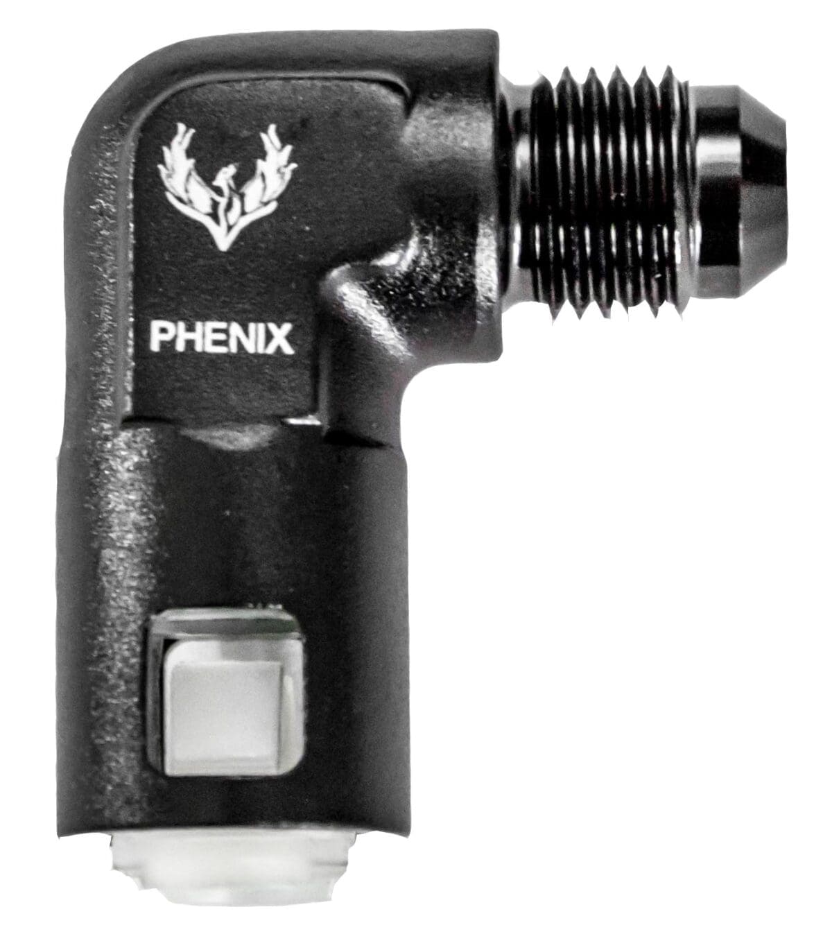 Fuel Rail Fitting - Clip Type 90° -06 | 3/8 - Image 1