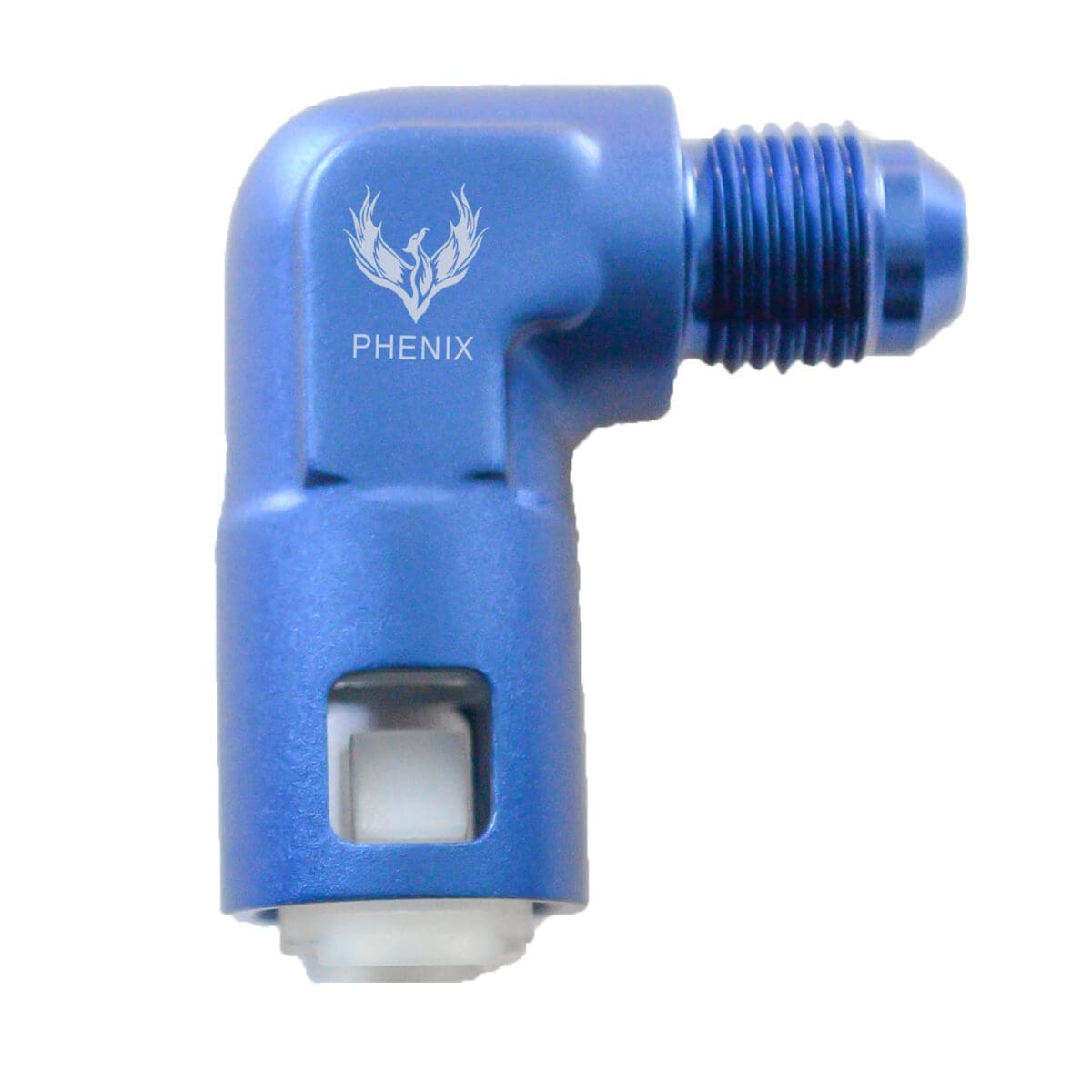 Fuel Rail Fitting - Clip Type 90° -06 | 3/8 - Image 1