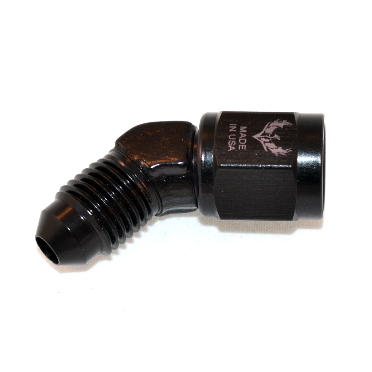 C0X45-3 Female to Male AN Swivel Forged Elbow -16 | 45° - Image 1