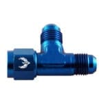 AN Flare TEE to Female Swivel On Run -04