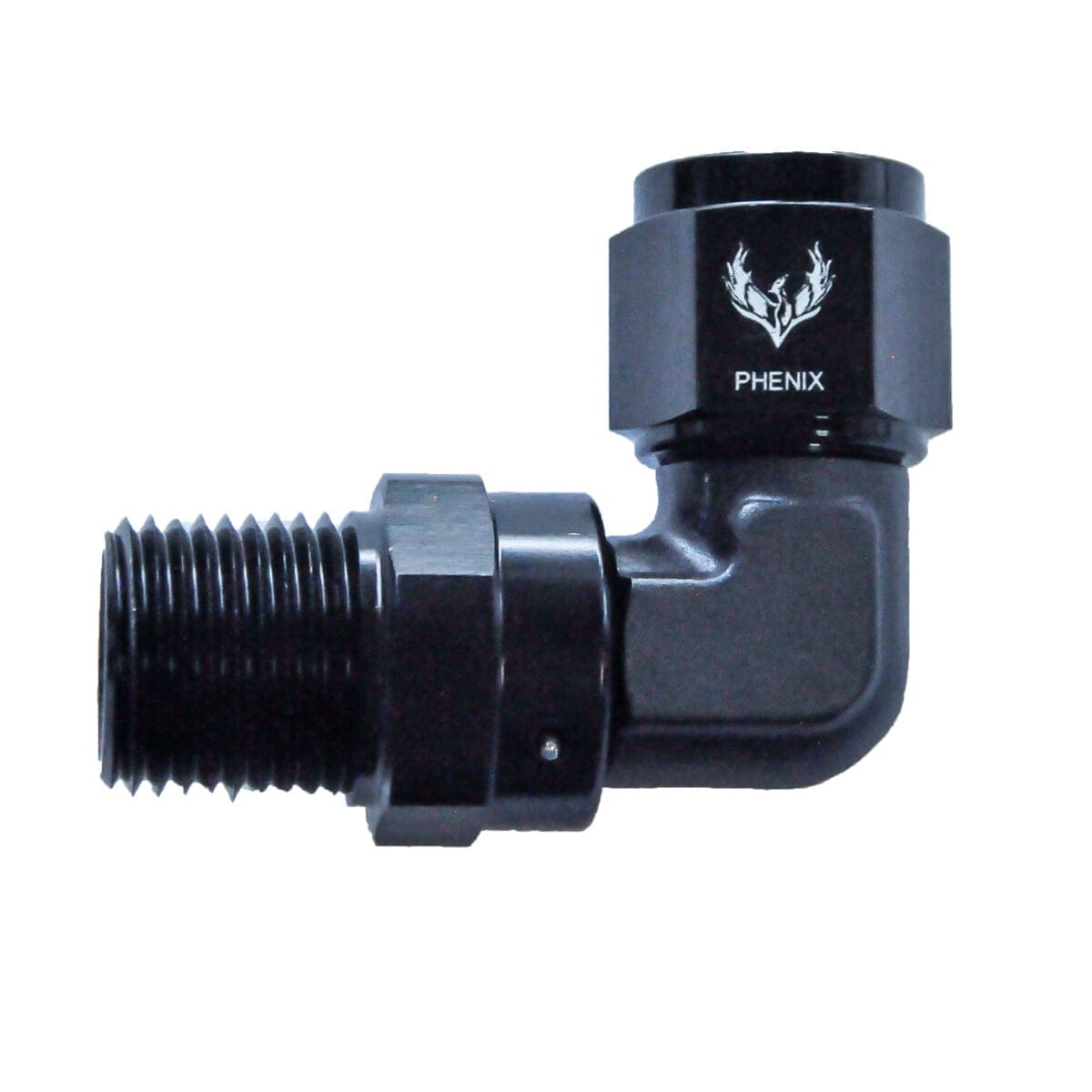 CXXX90-3 Female Swivel to NPT -04 | 1/4 | 90° - Image 1