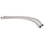 Brake Line SS Clear Coated 18"