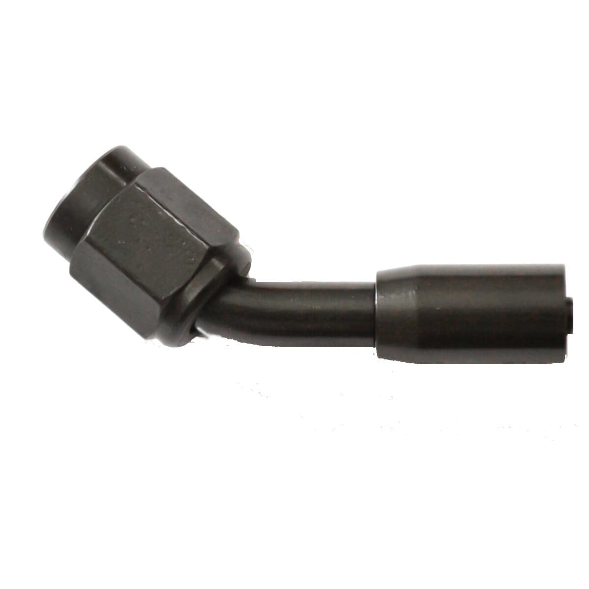 Crimp PTFE Hose End 45° | -06 - Image 1