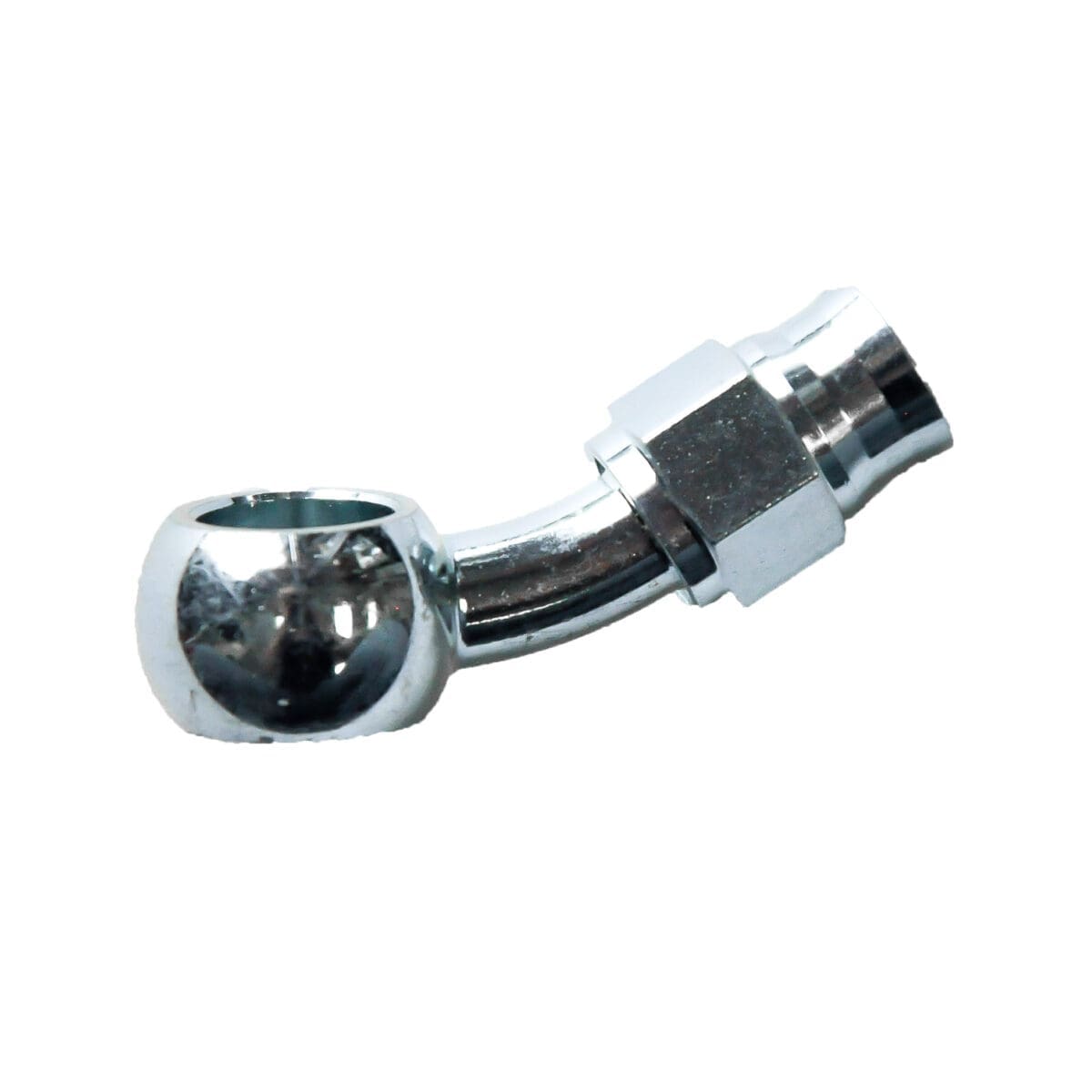 J031030-7 Reusable Banjo Hose End -03 x 10MM | 30° Stainless - Image 1