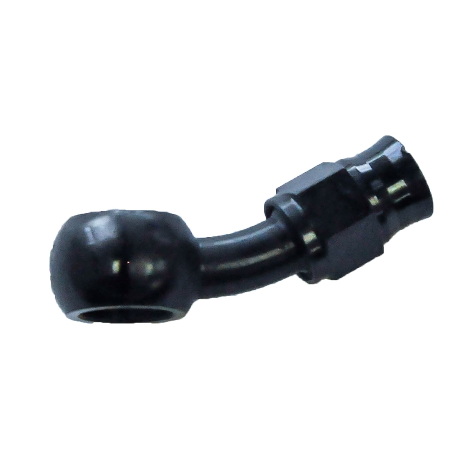 J031030-8 Reusable Banjo Hose End -03 x 10MM | 30° Steel Black - Image 1