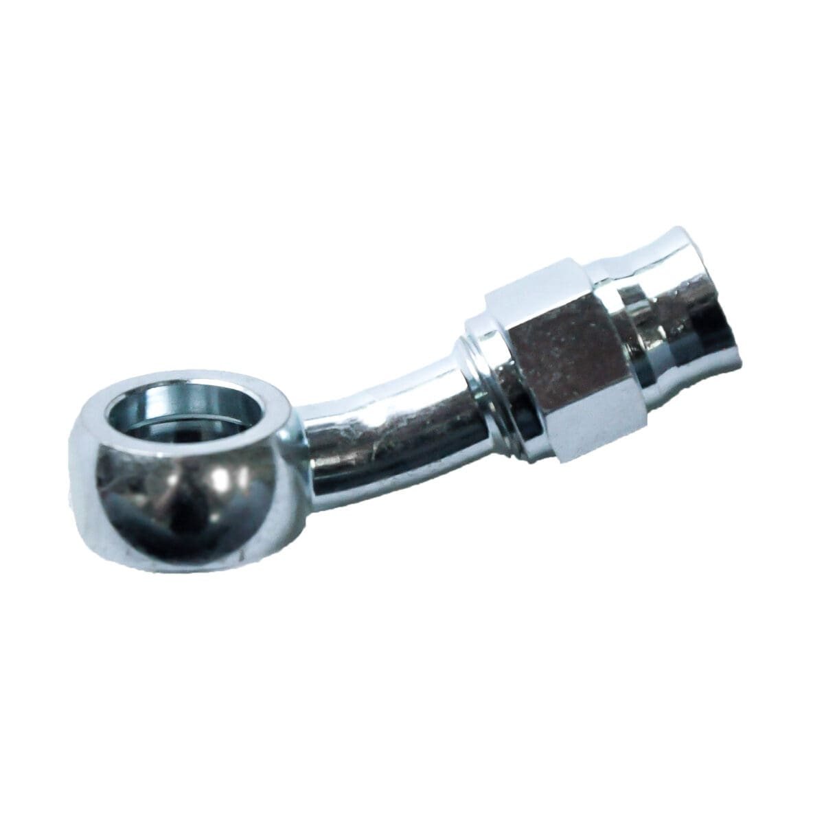 Reusable Banjo Hose End -03 x 10MM | 20° Steel - Image 1