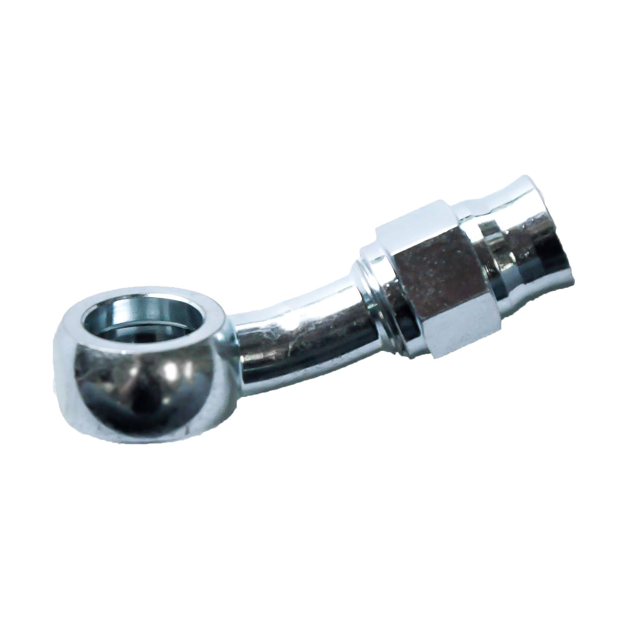 J031X20-7 Reusable Banjo Hose End -03 x 10MM | 20° Steel - Image 1