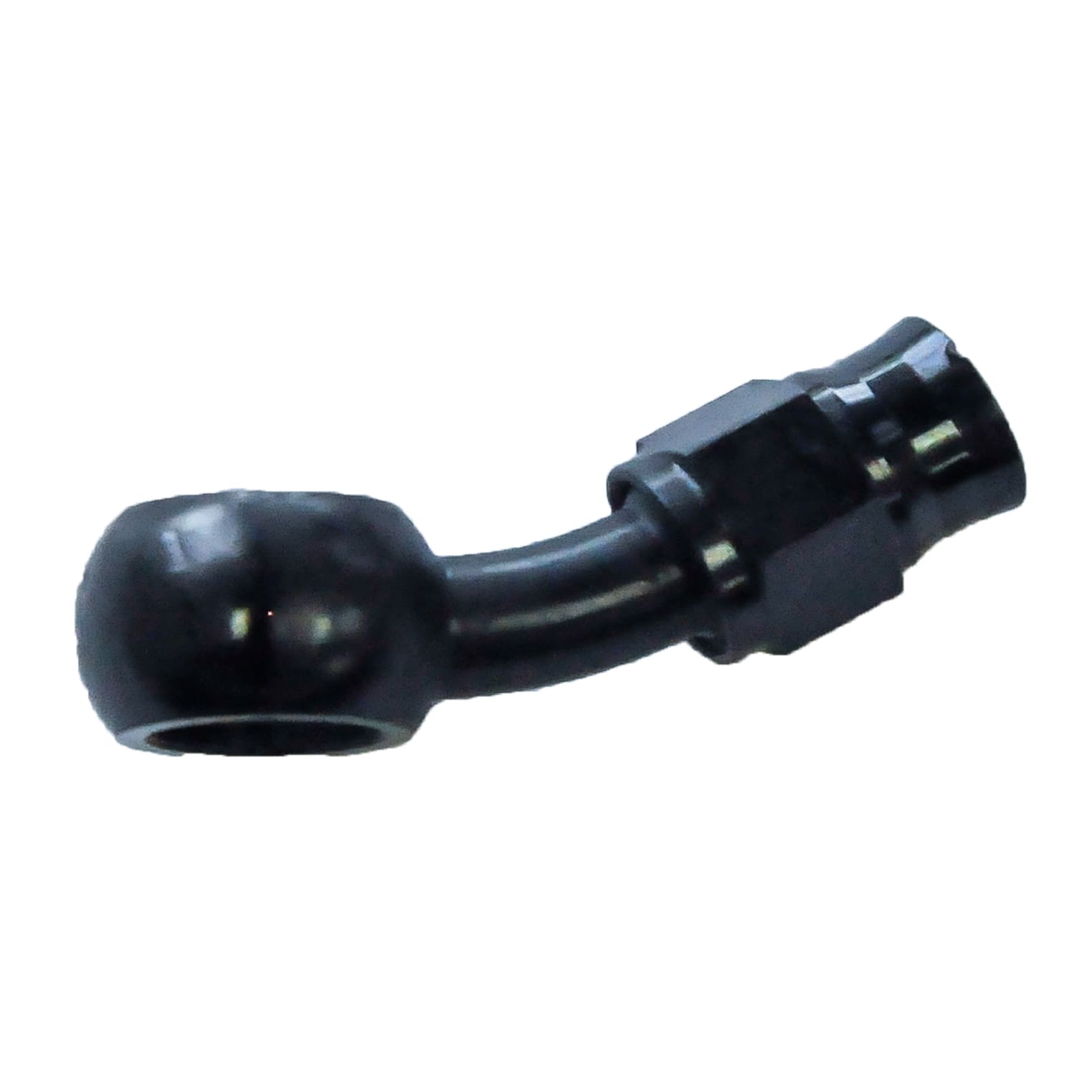 J031X20-8 Reusable Banjo Hose End -03 x 10MM | 20° Steel Black - Image 1