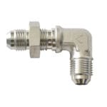 90° Bulkhead Flare Union -06