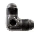 90° Flare with 1/8 Port -10