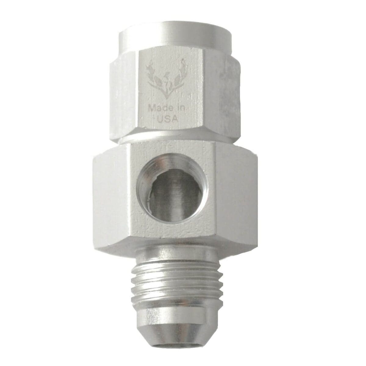 Female Swivel to AN Male with 1/8 Port -04 - Image 1