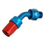 AN Swivel to Male NPT Hose End -08 AN | 1/2 NPT | 45°