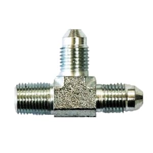 B326-11 Flare to Pipe TEE on Run -03 | 1/8 NPT - Image 1