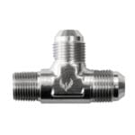 Flare to Pipe TEE on Run  -20 | 1-1/4 NPT