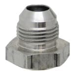 Weld Bung Male Hex Base -04 | 7/16 x 20 Stainless