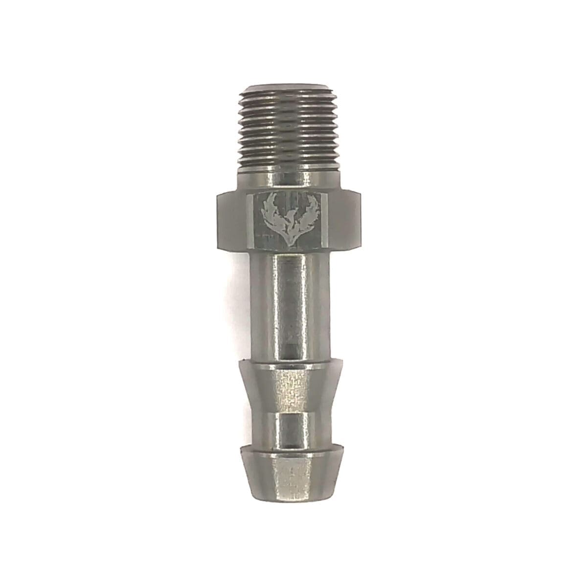 J218516-5 Straight Barb Pipe Adapter 1/8 NPT | 5/16 Barb - Image 1