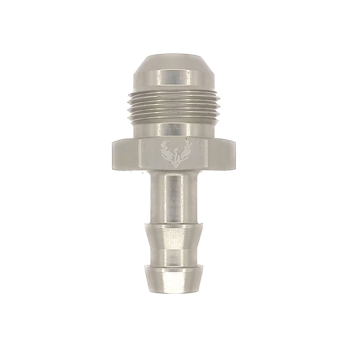 J28380-5 Straight Barb to Flare Adapter -08 | 3/8 Barb - Image 1