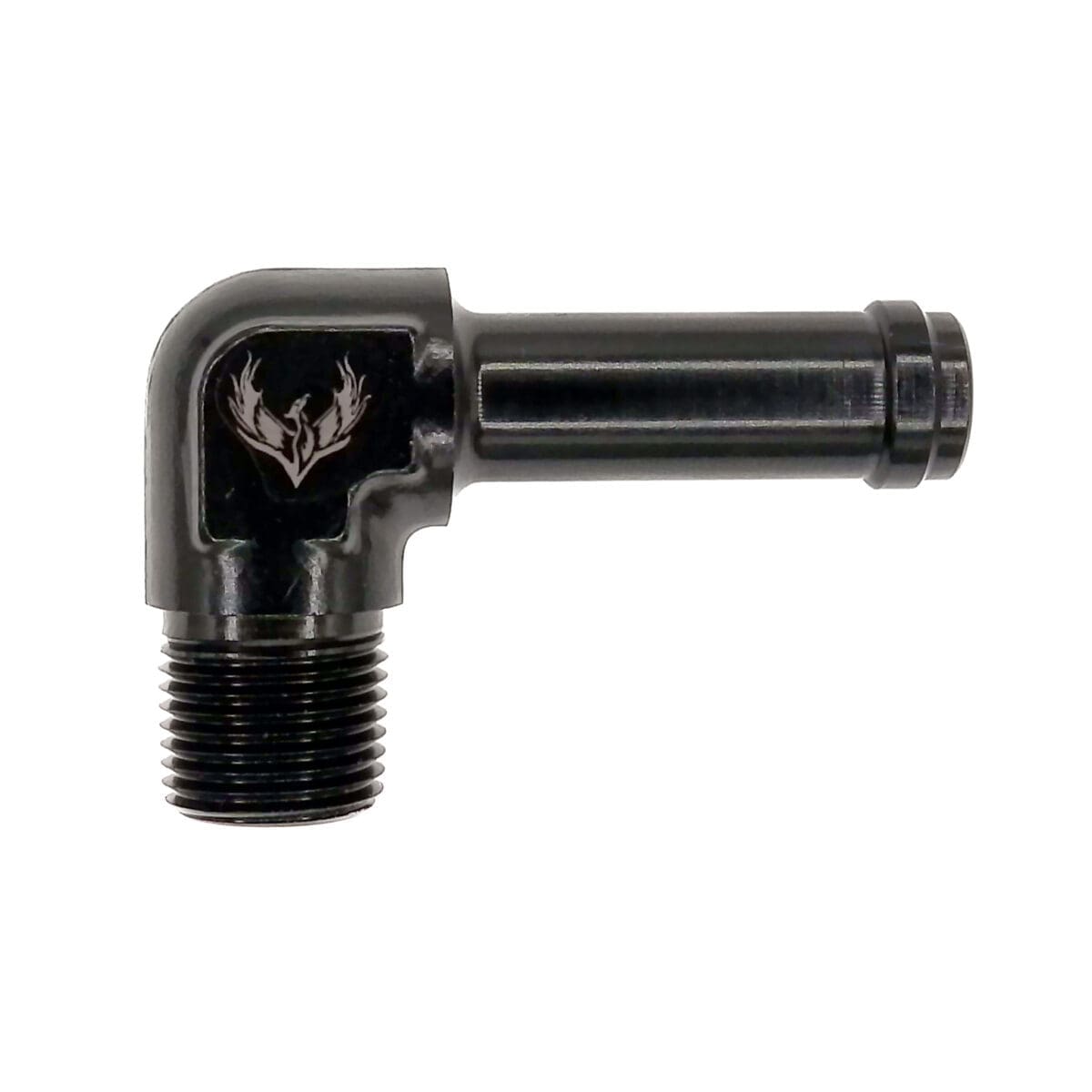 Male 3/8 NPT | 1/2 Barb | 90° - Image 1