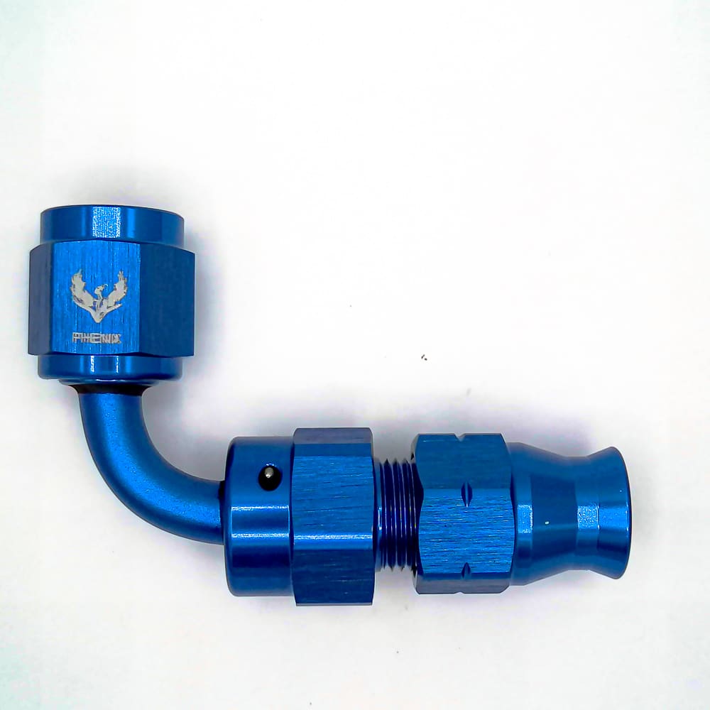 F341490-4 Female Hard Tube Fittings 90°| -06 | 5/16 - Image 1