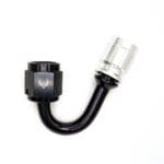 PTFE Crimped Non Swivel Hose End -12 | 150°